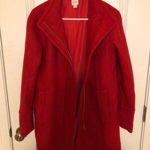 J. Crew Factory Women's Red Coat
